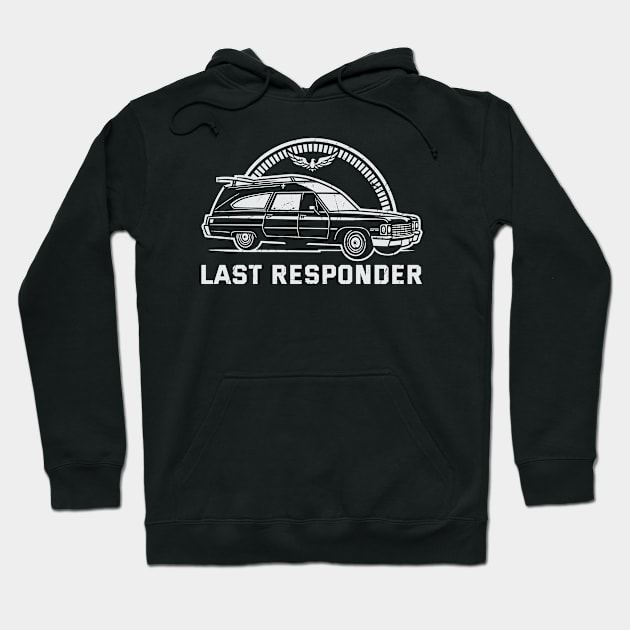 Last Responder /\/\/ Retro Fan Art Hoodie by Trendsdk